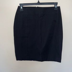 NWT Banana Republic 00P Black Pencil Skirt